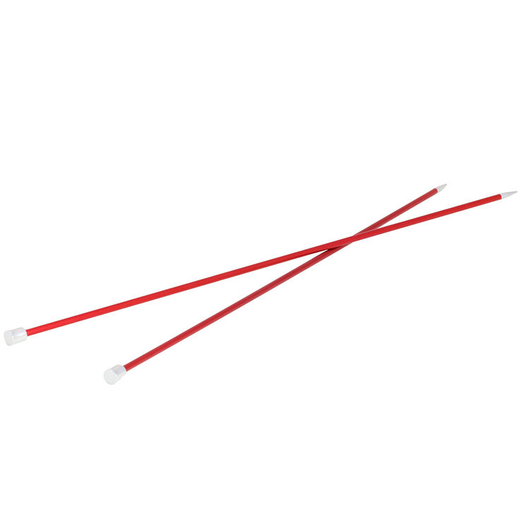 Lana Grossa Single pointed needles aluminum rainbow 4mm
