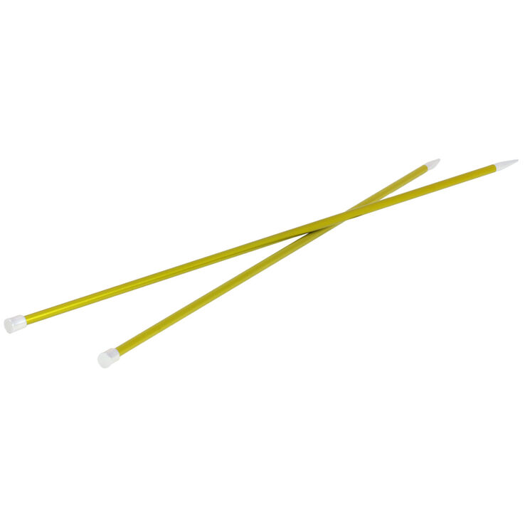 Lana Grossa Single pointed needles aluminum rainbow 5,5mm