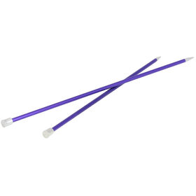 Lana Grossa Single pointed needles aluminum rainbow 6,5mm 