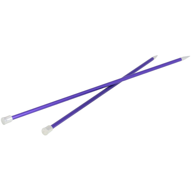 Lana Grossa Single pointed needles aluminum rainbow 6,5mm