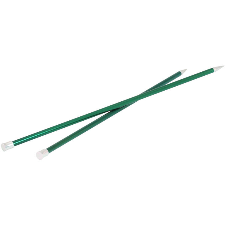 Lana Grossa Single pointed needles aluminum rainbow 8mm 