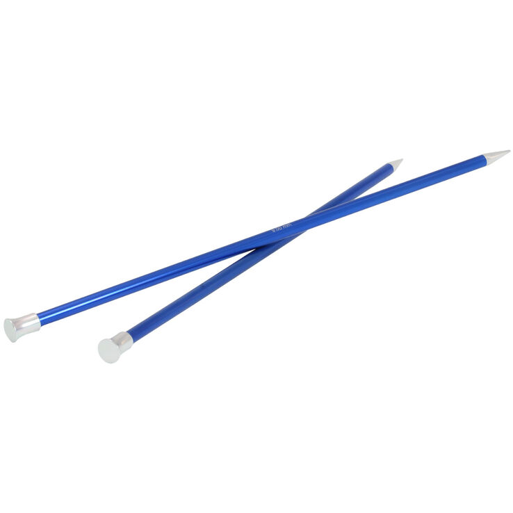 Lana Grossa Single pointed needles aluminum rainbow 9mm 