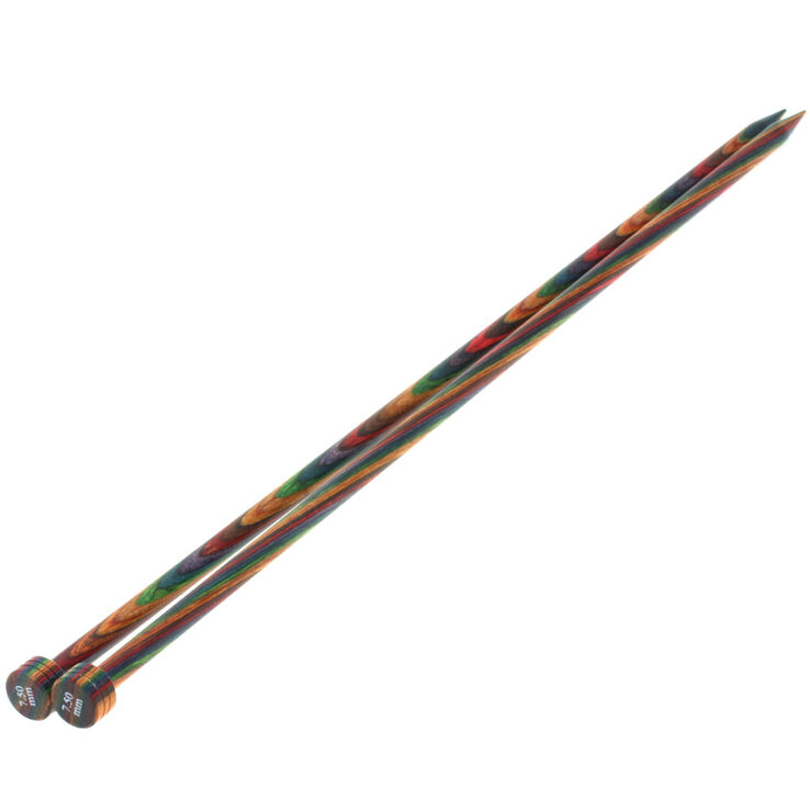 Lana Grossa Single pointed needles design-wood Color 7,5mm/35cm