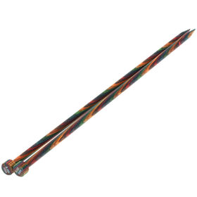 Lana Grossa Single pointed needles design-wood Color 8mm/35cm