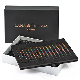 Lana Grossa  Interchangeable needle set Design-Wood Multicolor 