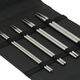 Lana Grossa Interchangeable needle set stainless steel small (black)