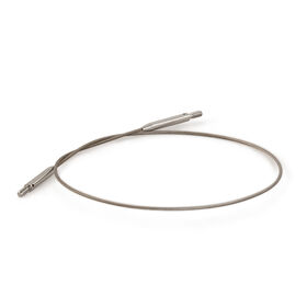 Lana Grossa Interchangeable cable Vario stainless steel fine 50cm swivel