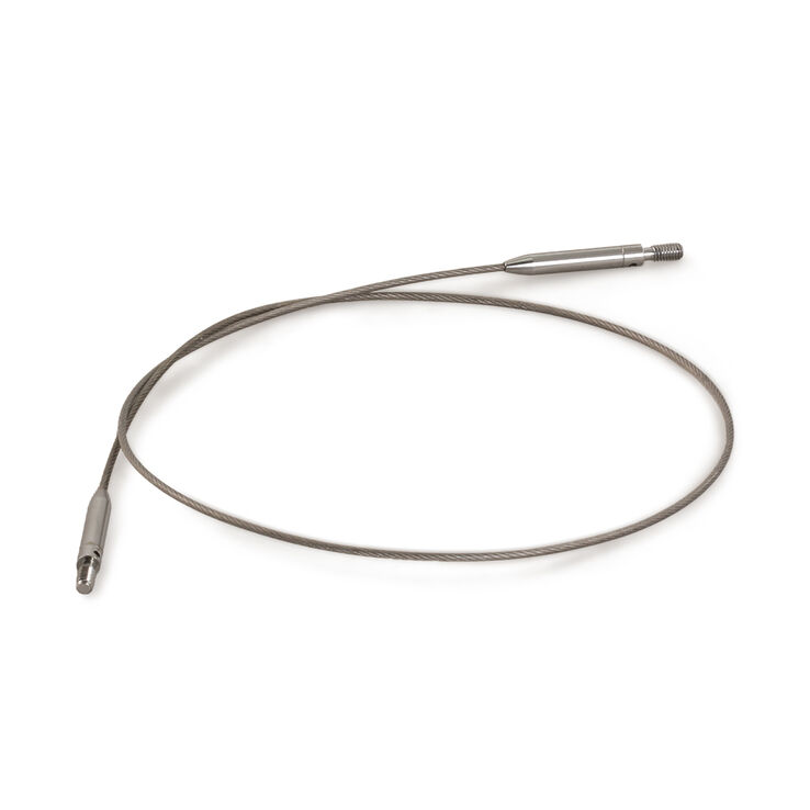 Lana Grossa Interchangeable cable Vario stainless steel fine 60cm swivel