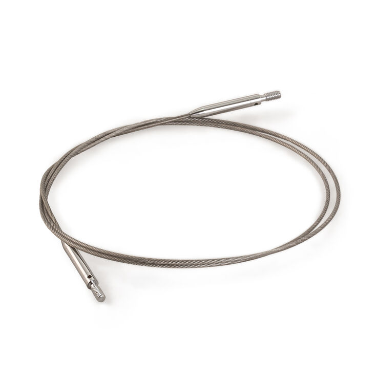 Lana Grossa Interchangeable cable Vario stainless steel fine 80cm swivel