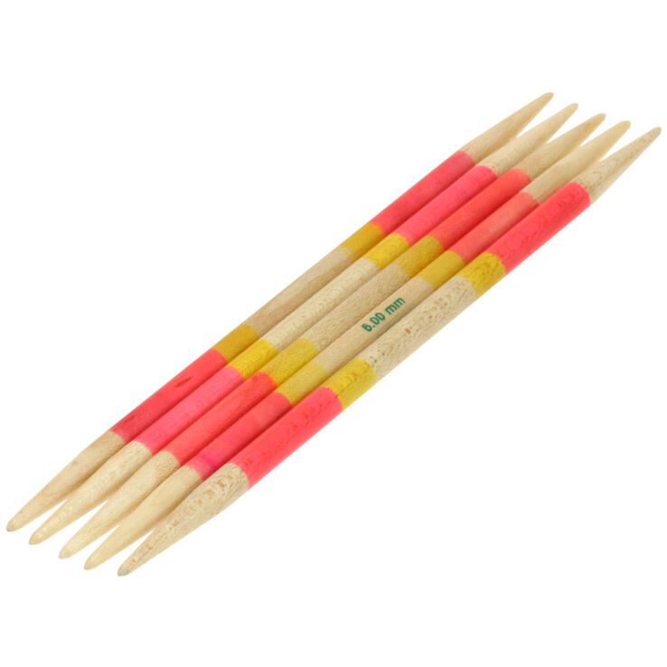 Lana Grossa Double pointed needles Ayurveda 6mm/15cm