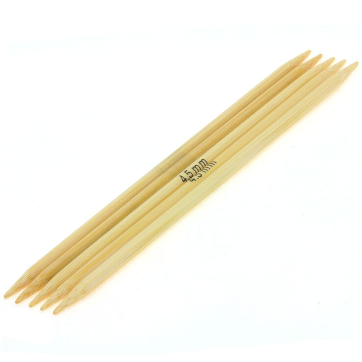 Lana Grossa Double pointed needles bamboo 4,5mm/15cm