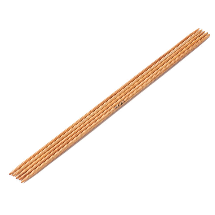 Lana Grossa Double pointed needles beech (Tanja Steinbach Edition) 2mm/15cm