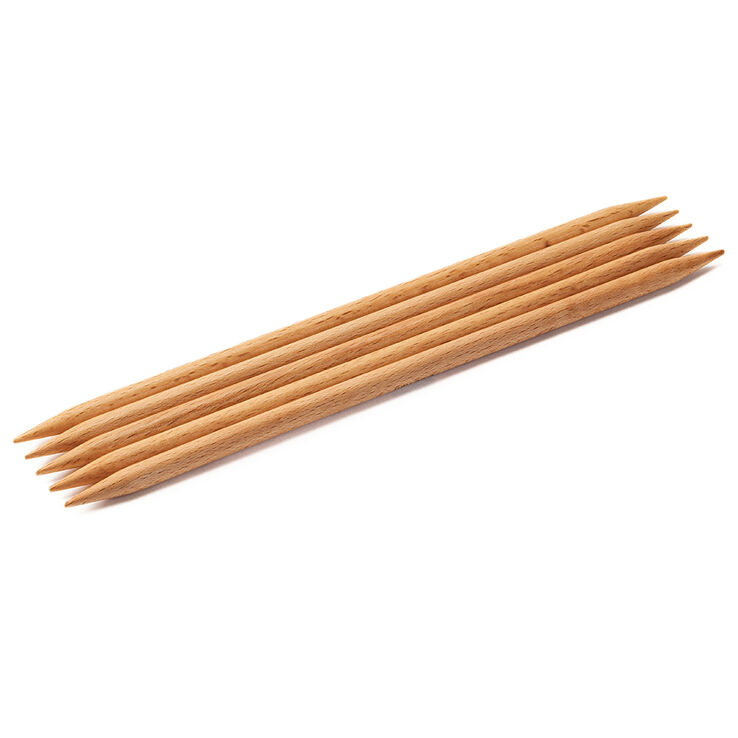 Lana Grossa Double pointed needles beech (Tanja Steinbach Edition) 6,5mm/20cm