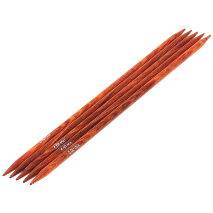 Lana Grossa Double pointed needles design-wood Signal 5mm/20cm