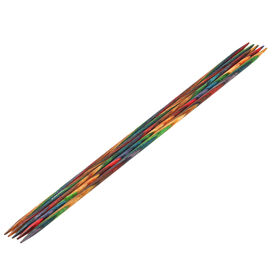 Lana Grossa Double pointed needles design-wood multicolor 3,75mm/20cm