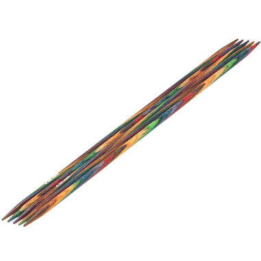 Lana Grossa Double pointed needles design-wood multicolor 4,5mm/20cm