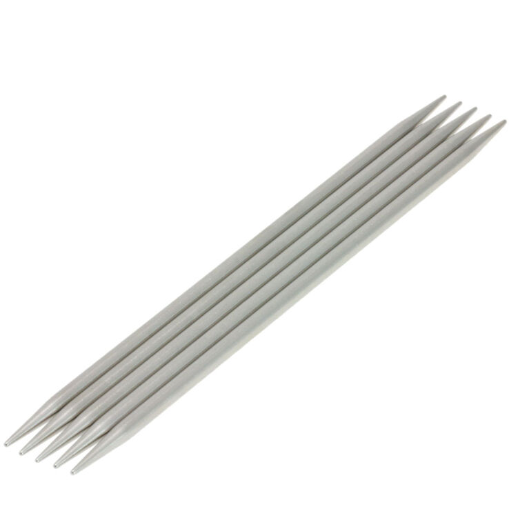 Lana Grossa Double pointed needles stainless steel 4mm/15cm
