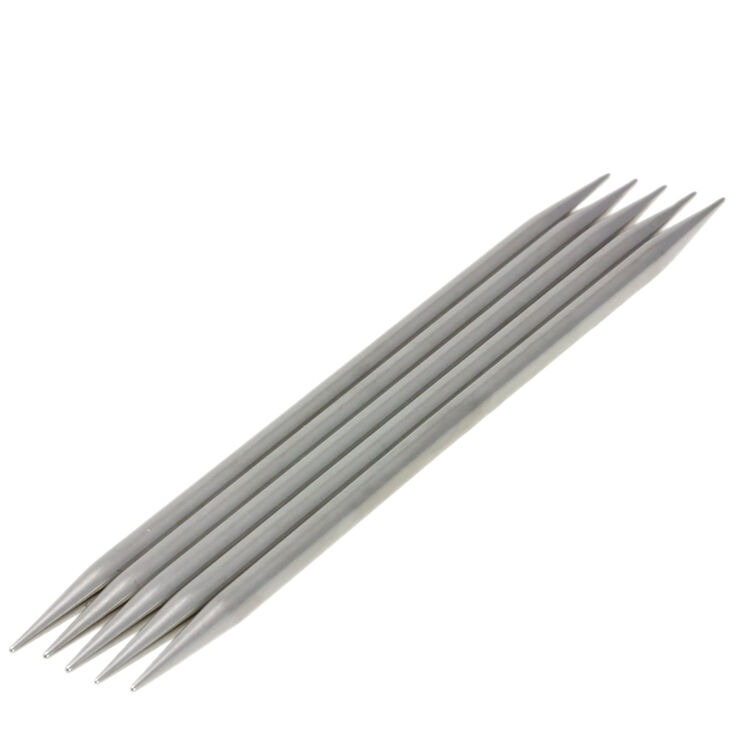 Lana Grossa Double pointed needles stainless steel 5,5mm/15cm