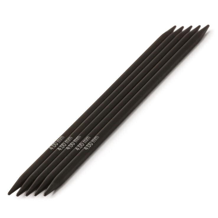 Lana Grossa Double pointed needles Nera ebony 4,0mm/15cm