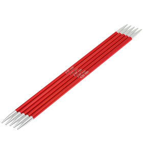 Lana Grossa Double pointed needles aluminum Rainbow 4,5mm/20cm