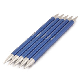 Lana Grossa Double pointed needles aluminum Rainbow 9,0mm/20cm