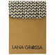 Lana Grossa Double pointed needle set stainless steel 15cm (brown)