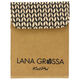 Lana Grossa Double pointed needle set aluminium rainbow 15cm (brown)