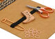 Lana Grossa Double pointed needle set design-wood Multicolor by Tanja Steinbach