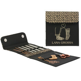 Lana Grossa Double pointed needle set stainless steel by Tanja Steinbach