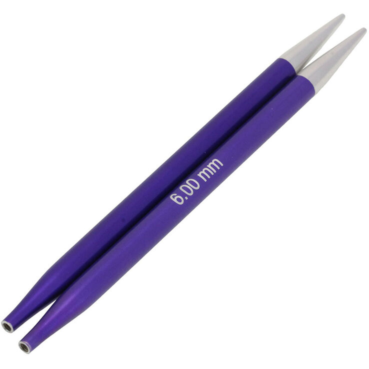 Lana Grossa Needle tips Vario aluminium rainbow 6mm
