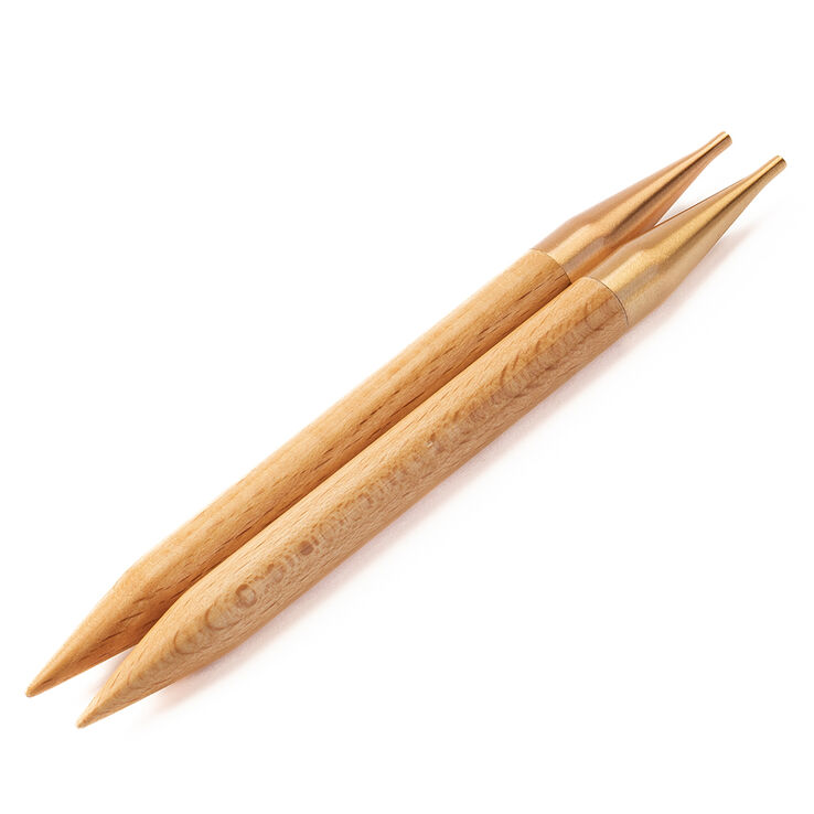 Lana Grossa Needle tips Vario beech (Tanja Steinbach Edition) 12mm