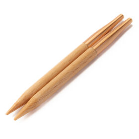 Lana Grossa Needle tips Vario beech (Tanja Steinbach Edition) 5,5mm short