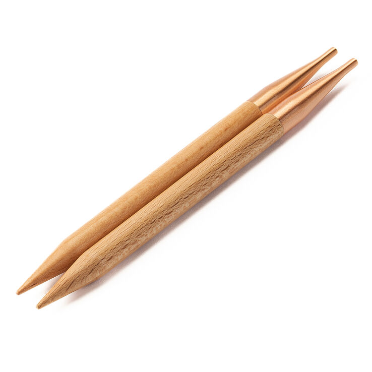 Lana Grossa Needle tips Vario beech (Tanja Steinbach Edition) 9mm