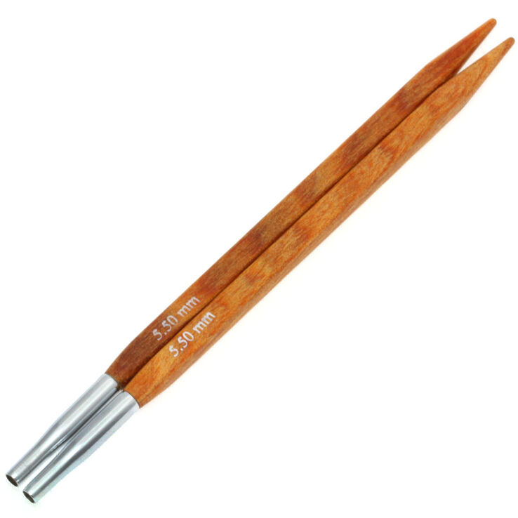 Lana Grossa Needle tips Vario design-wood Quattro 5,5mm