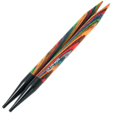 Lana Grossa Needle tips Vario wood multicolor 10mm