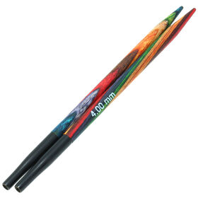 Lana Grossa Needle tips Vario wood multicolor 4mm short