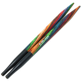 Lana Grossa Needle tips Vario wood multicolor 5mm short