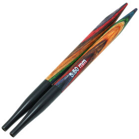 Lana Grossa Needle tips Vario wood multicolor 5,5mm short