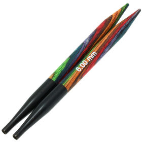 Lana Grossa Needle tips Vario wood multicolor 6mm