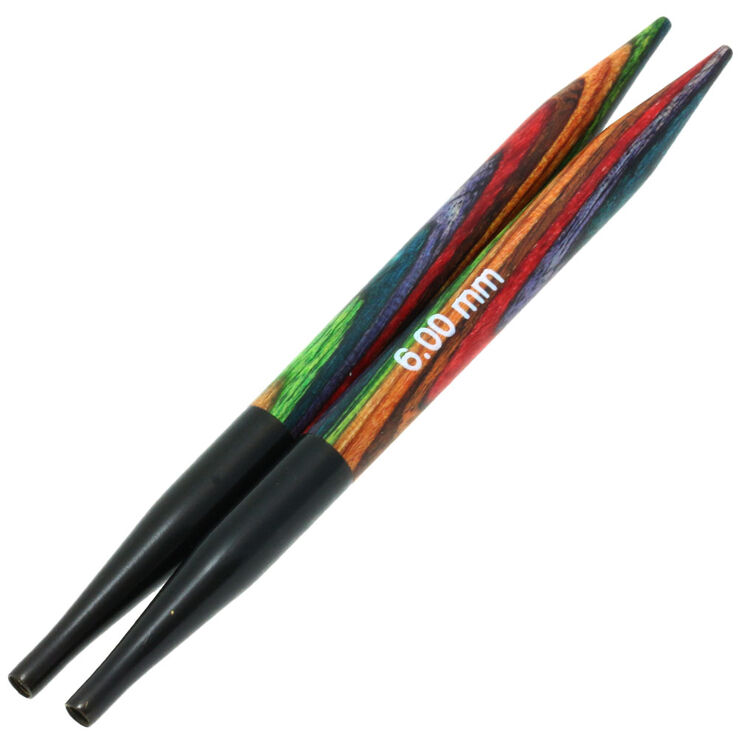 Lana Grossa Needle tips Vario wood multicolor 6mm