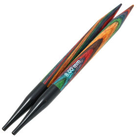 Lana Grossa Needle tips Vario wood multicolor 8mm
