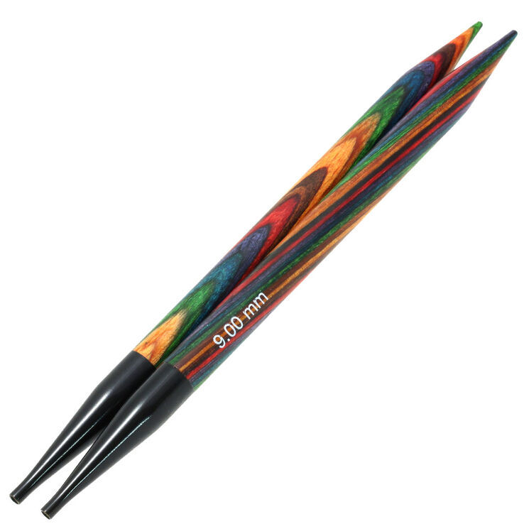 Lana Grossa Needle tips Vario wood multicolor 9mm