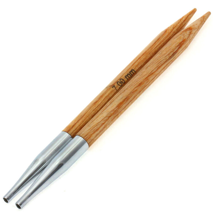 Lana Grossa Needle tips Vario design-wood natural 7mm
