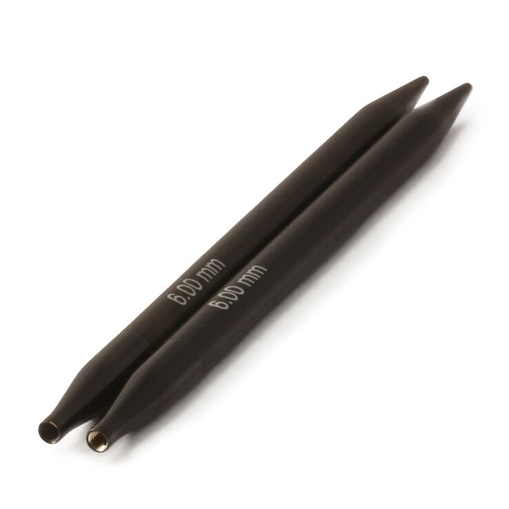 Lana Grossa Needle tips Vario Nera ebony 6,0mm
