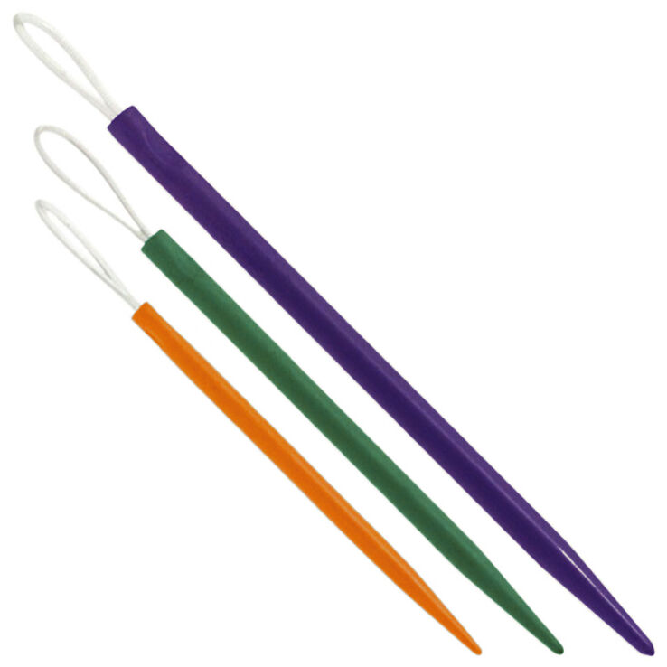 Lana Grossa Yarn needle variegated