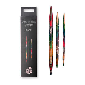 Lana Grossa Cable needle set design wood