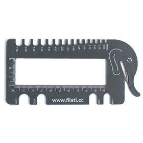 Lana Grossa Gauge ruler "Elefant"