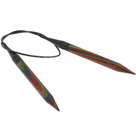 Lana Grossa Circular knitting needle design-wood color size12mm/60cm