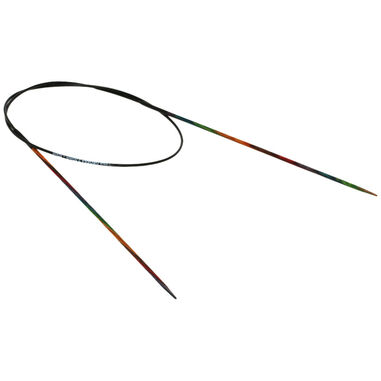Lana Grossa Circular knitting needle design-wood multicolor 2mm/60cm