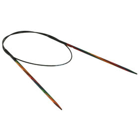 Lana Grossa Circular knitting needle design-wood multicolor 3mm/60cm